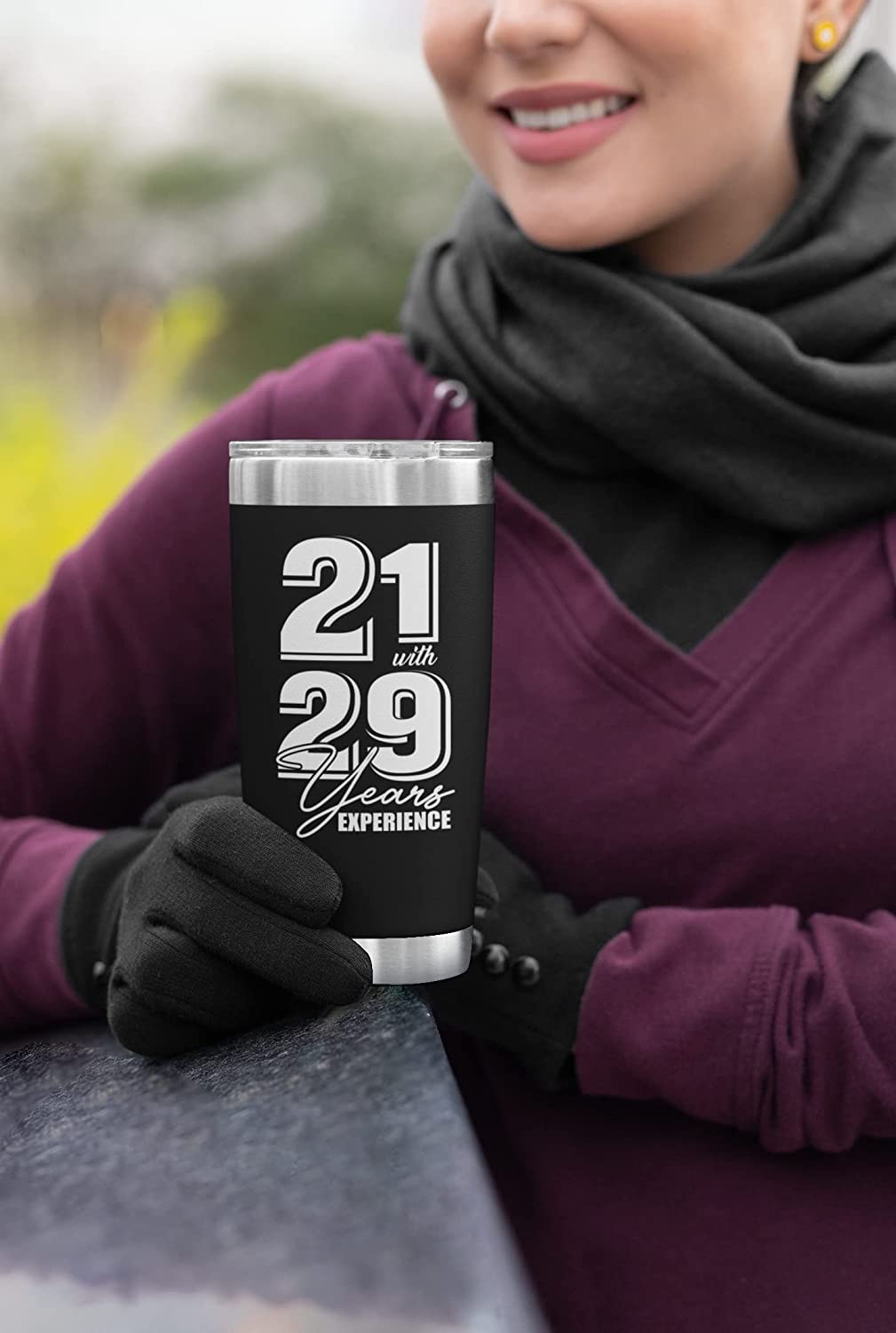 21+29 Years Experience - 20 Oz Tumbler