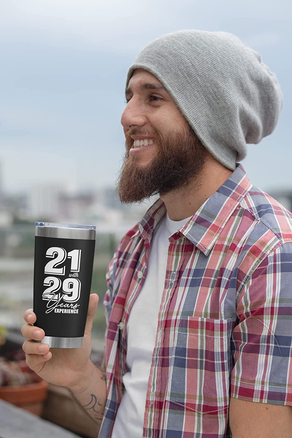 21+29 Years Experience - 20 Oz Tumbler