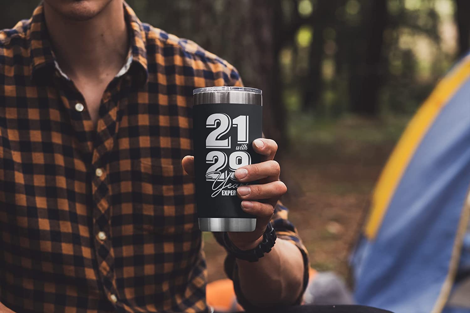 21+29 Years Experience - 20 Oz Tumbler