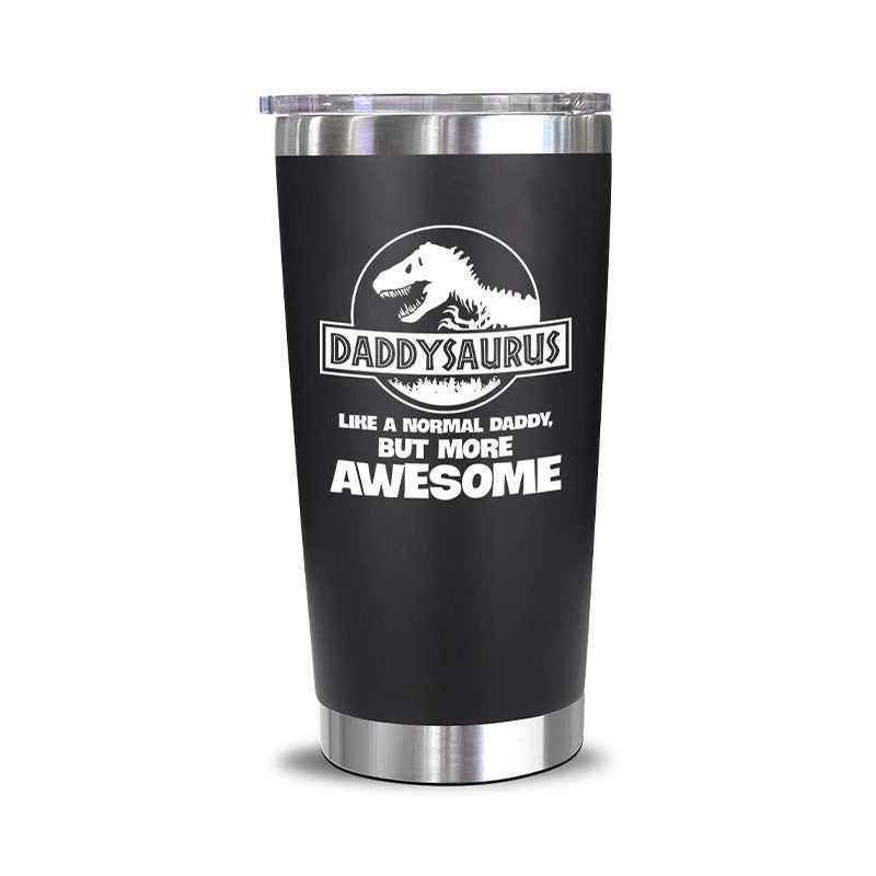 daddysaurus 20 oz tumbler