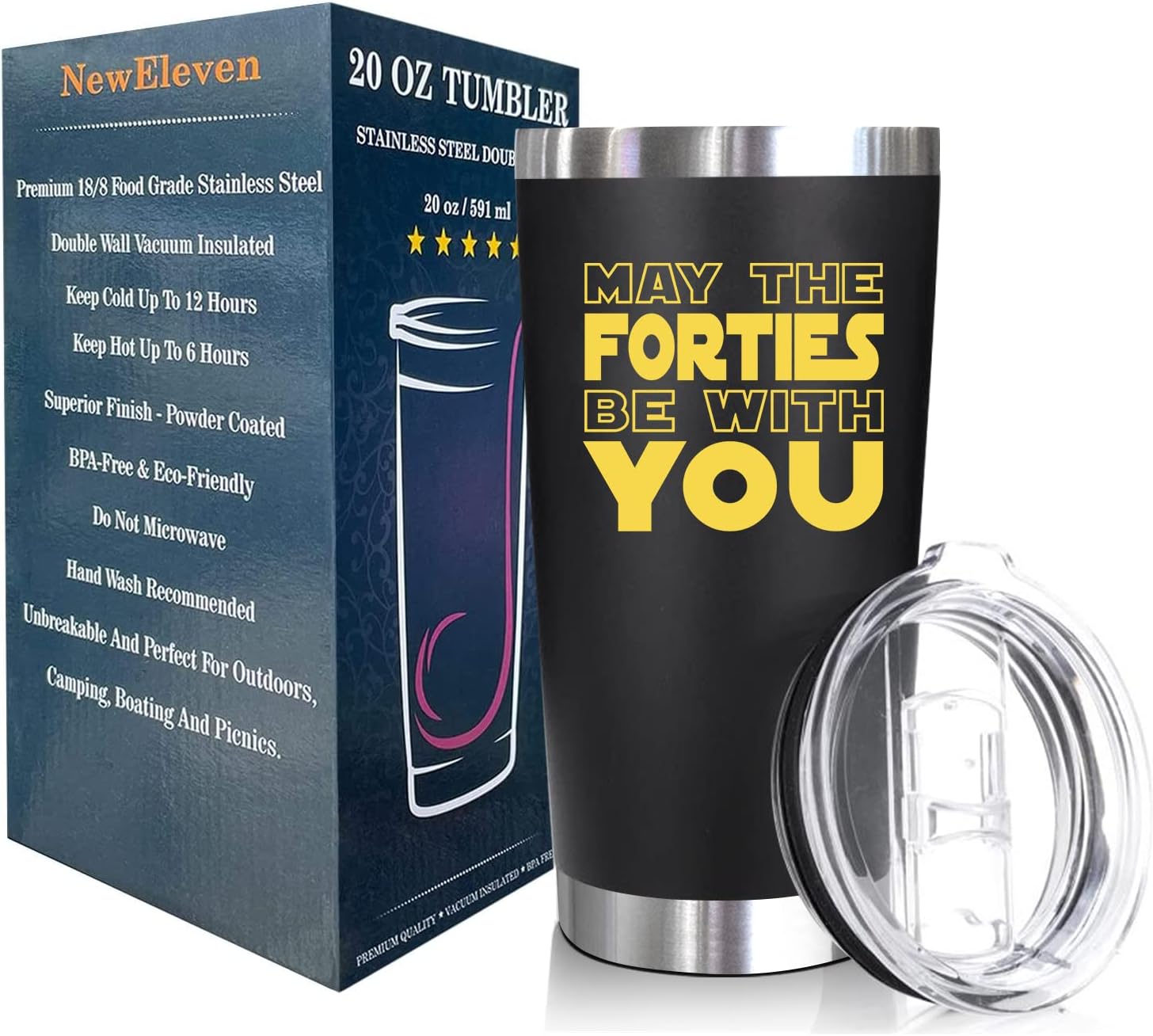 May The Forties Be With You - 20 Oz Tumbler