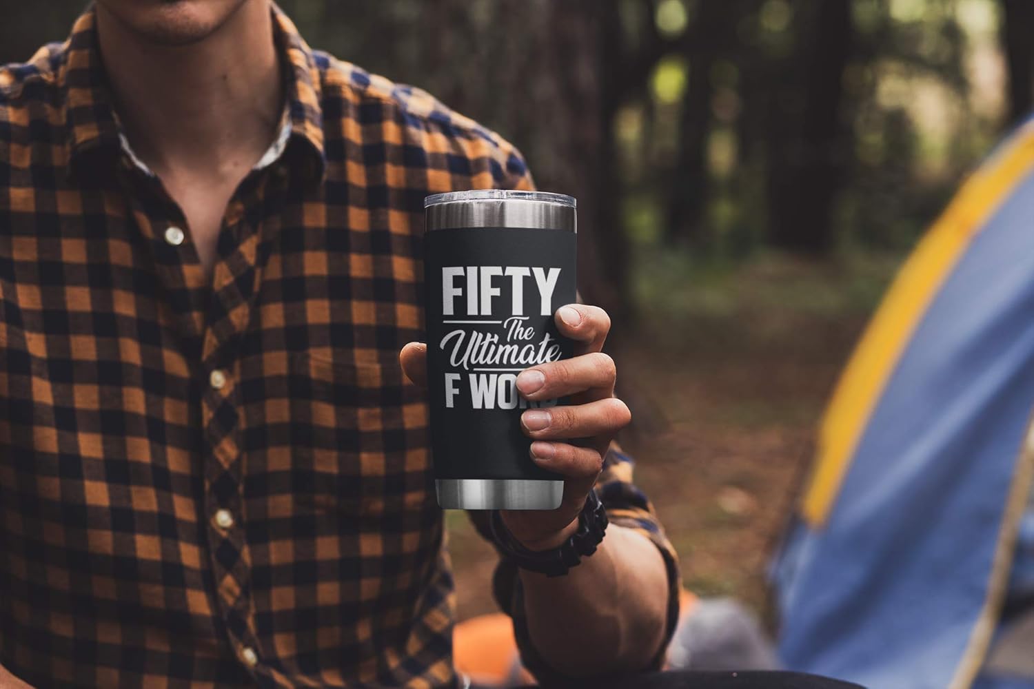 Fifty The Ultimate F World - 20 Oz Tumbler