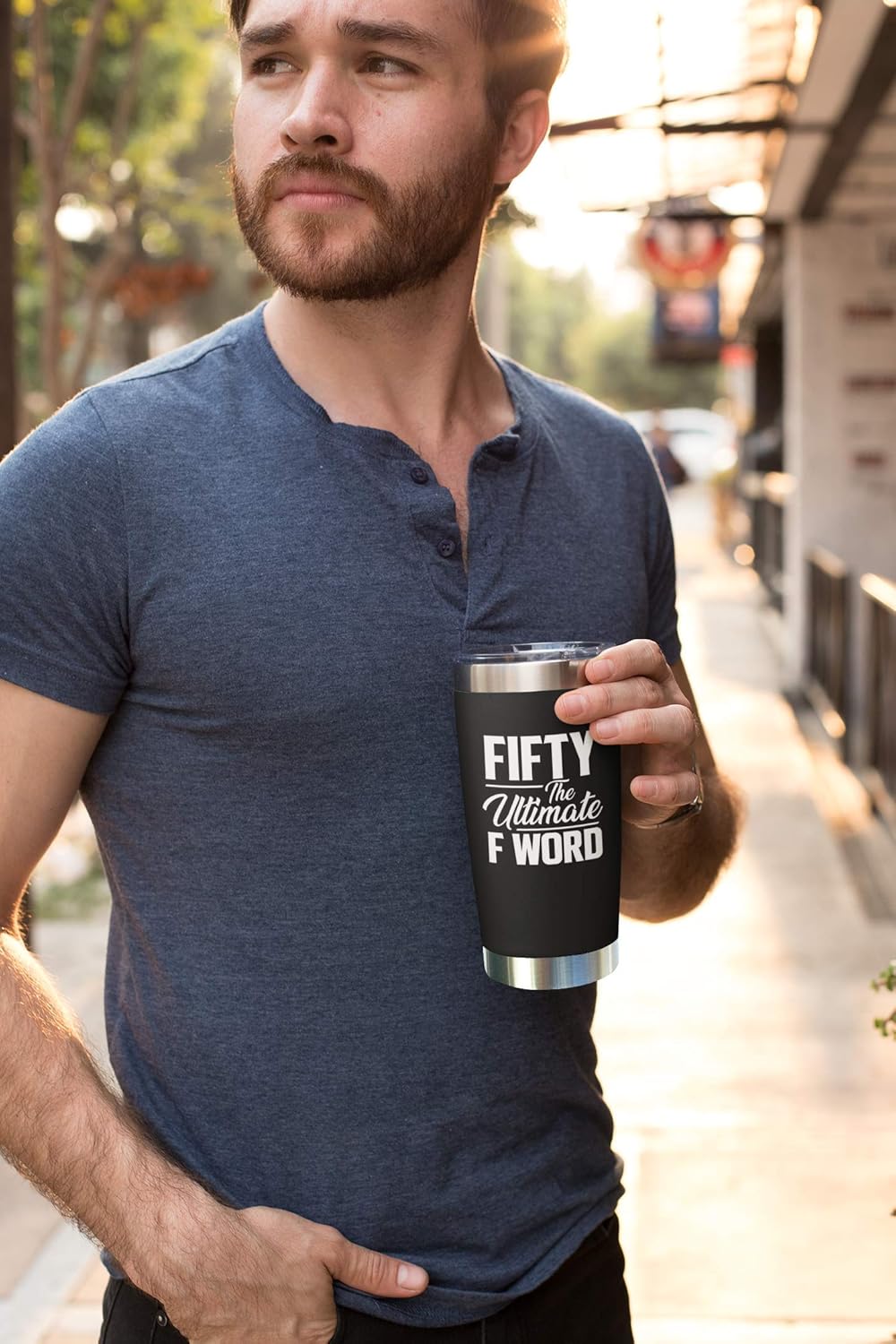 Fifty The Ultimate F World - 20 Oz Tumbler