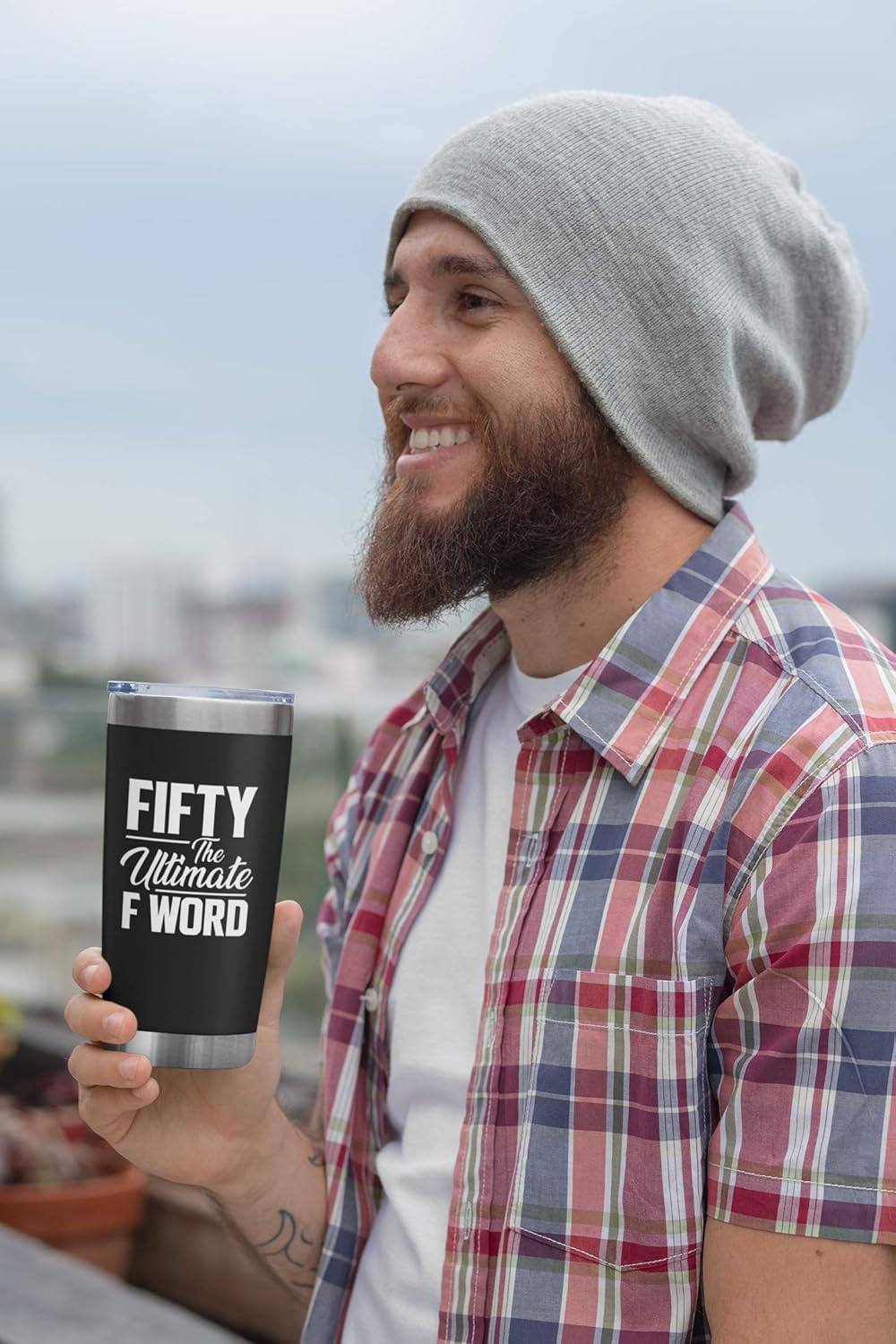 Fifty The Ultimate F World - 20 Oz Tumbler