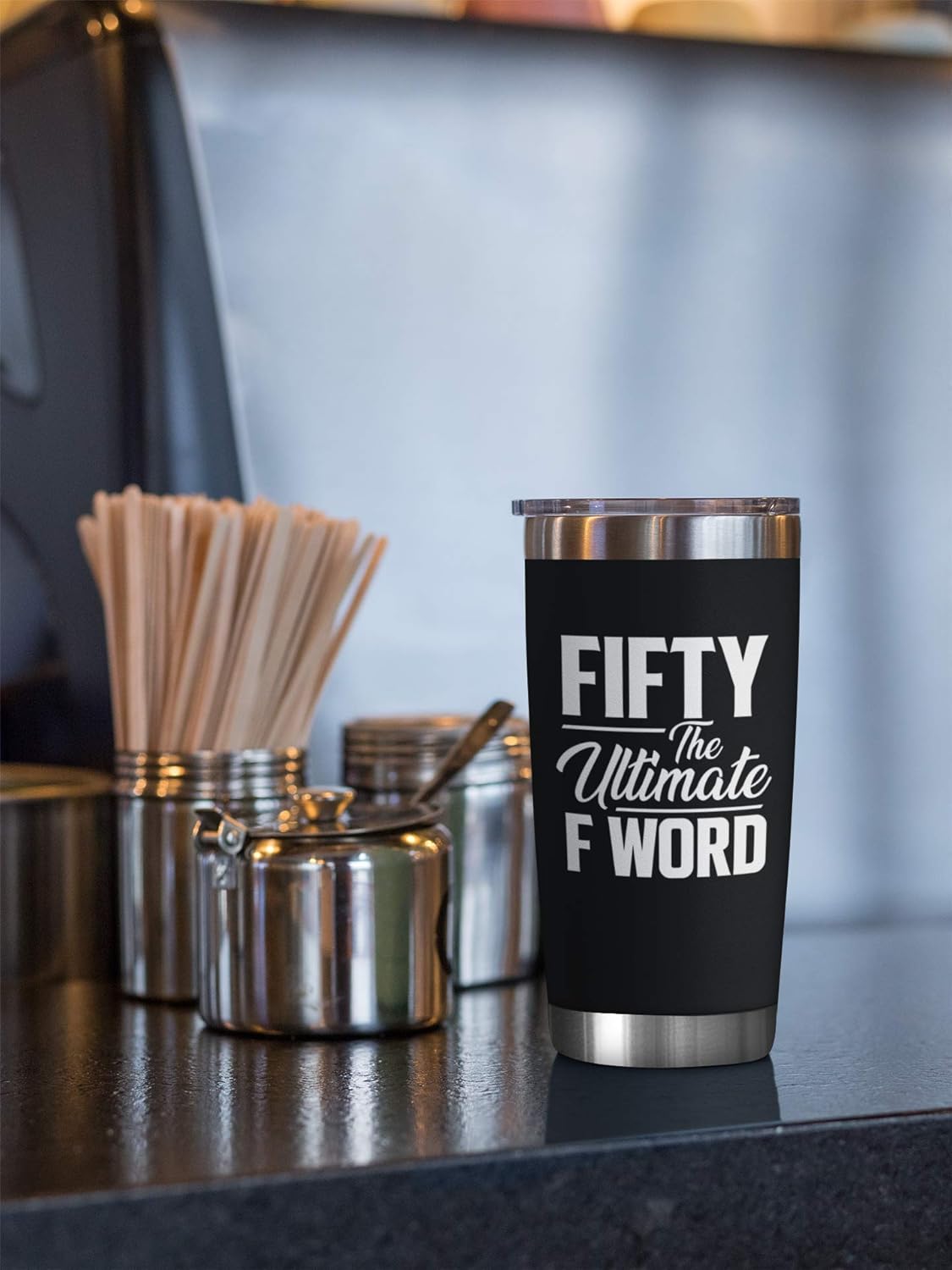 Fifty The Ultimate F World - 20 Oz Tumbler