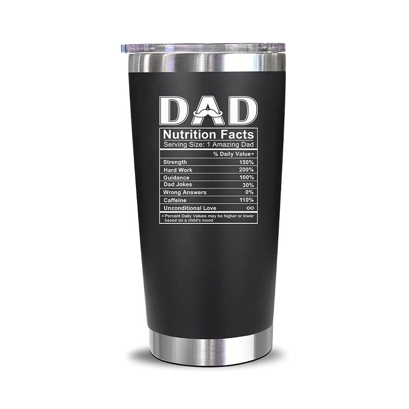 Dad Nutrition Facts - 20 Oz Tumbler