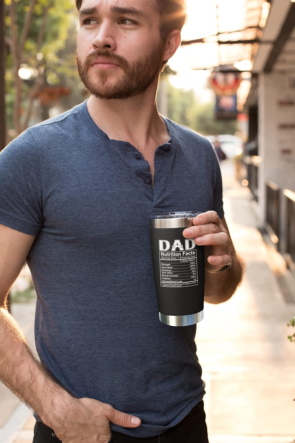 Dad Nutrition Facts - 20 Oz Tumbler