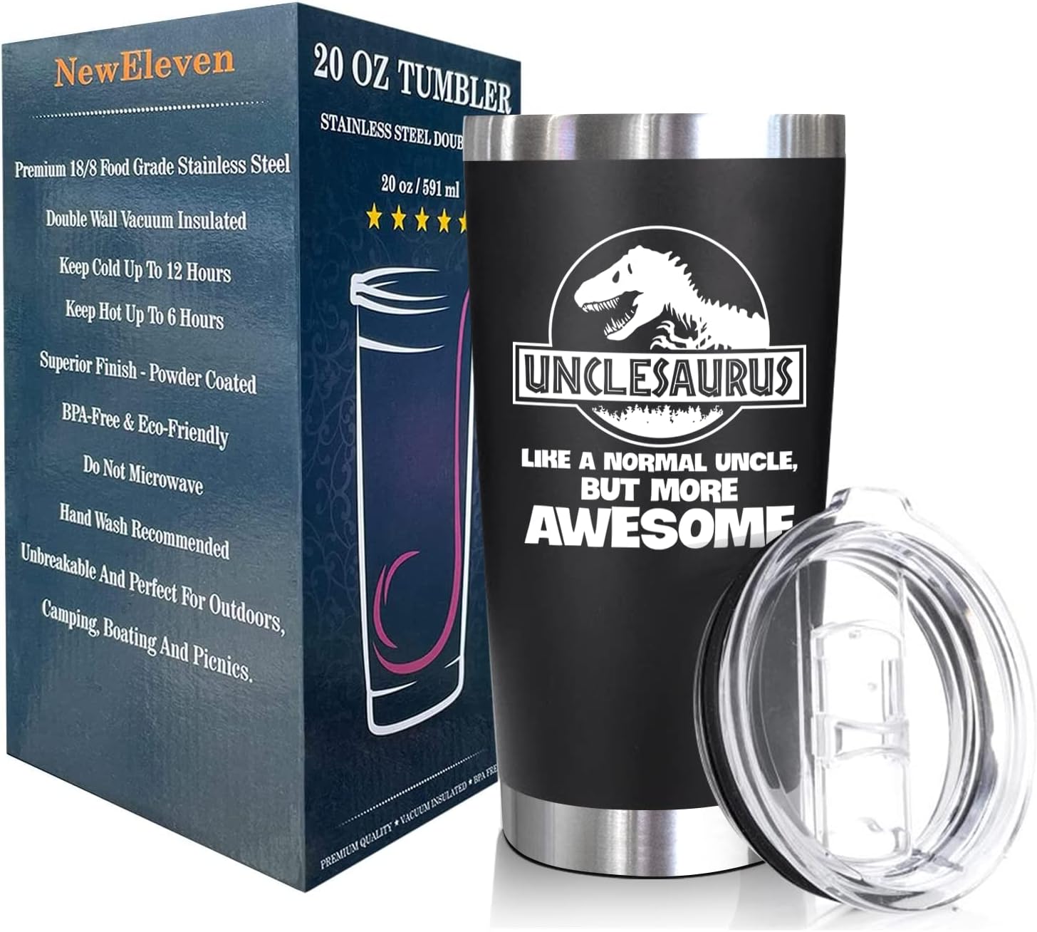 Unclesaurus - 20 Oz Tumbler