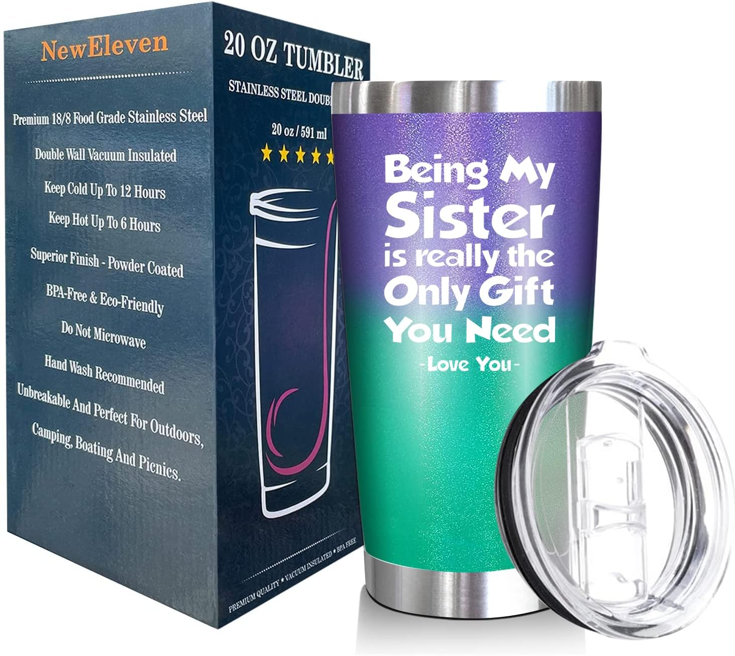 Being My Sister - 20 Oz Tumbler