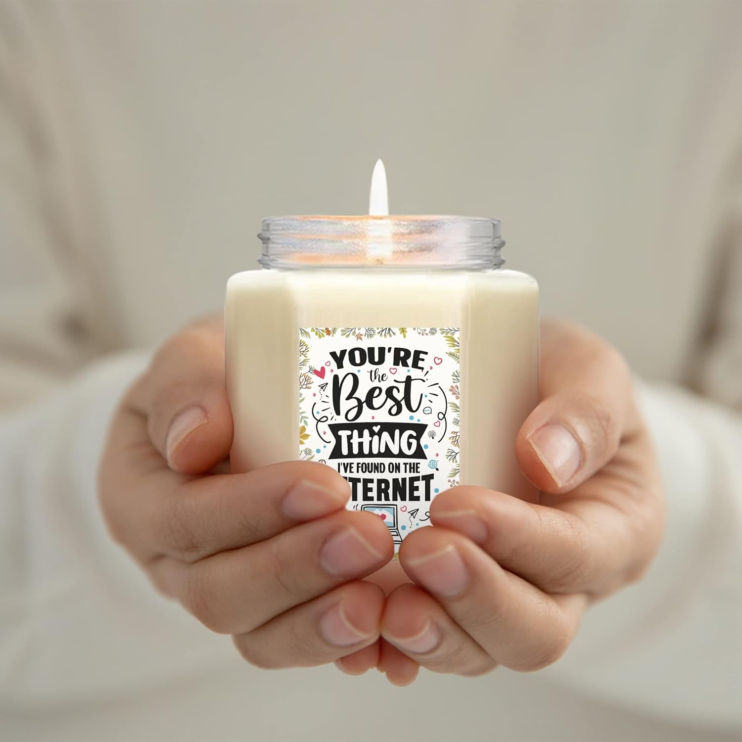 You're The Best thing I've Found On The Internet - 8 Oz Candle