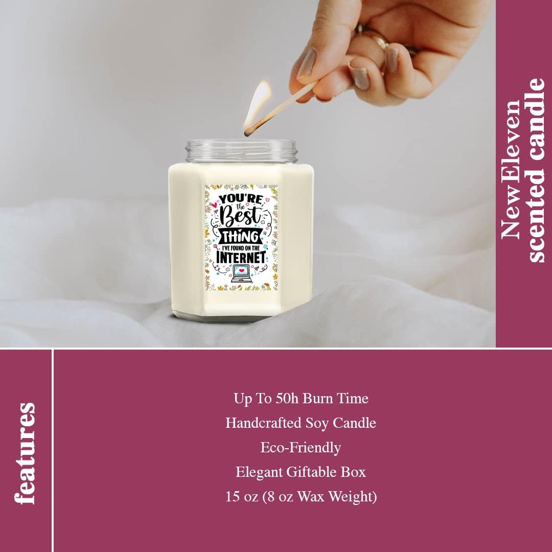 You're The Best thing I've Found On The Internet - 8 Oz Candle