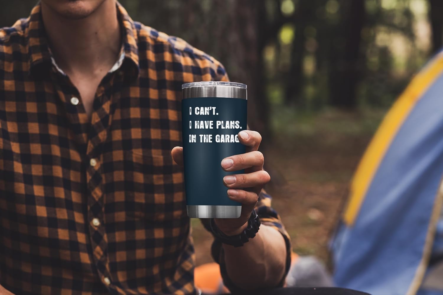 I Can’t I Have Plans In The Garage - 20 Oz Tumbler