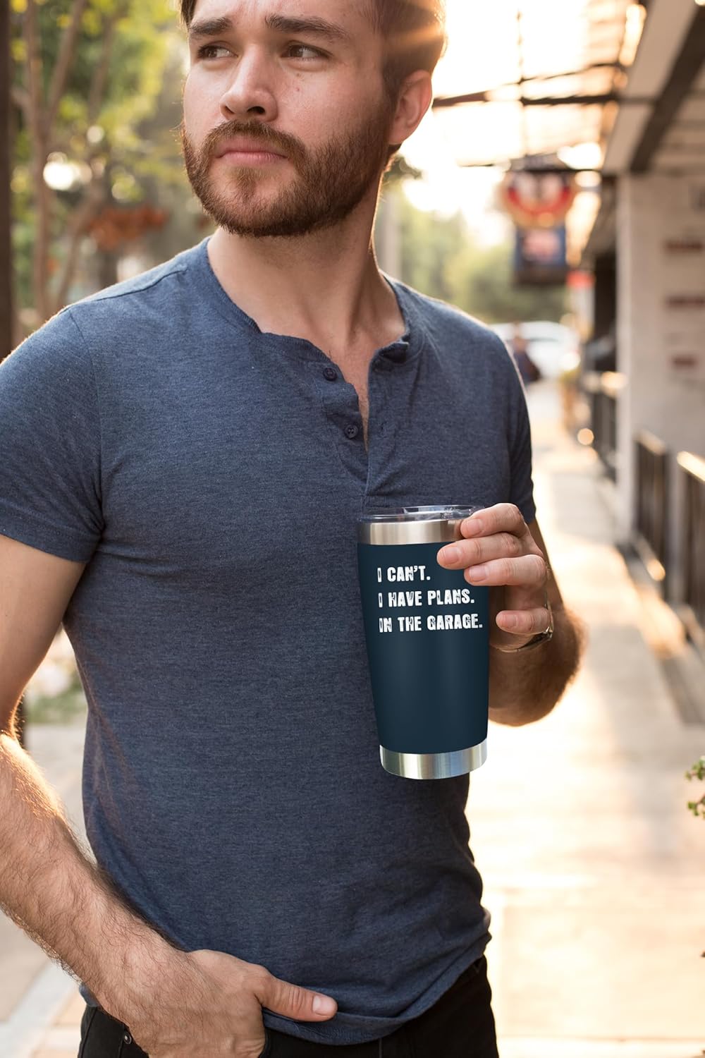 I Can’t I Have Plans In The Garage - 20 Oz Tumbler