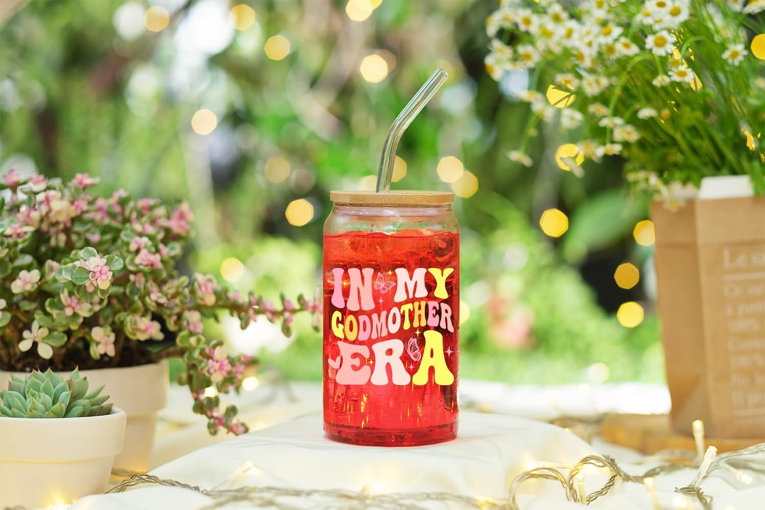 In My Godmother Era - 16 Oz Coffee Glass