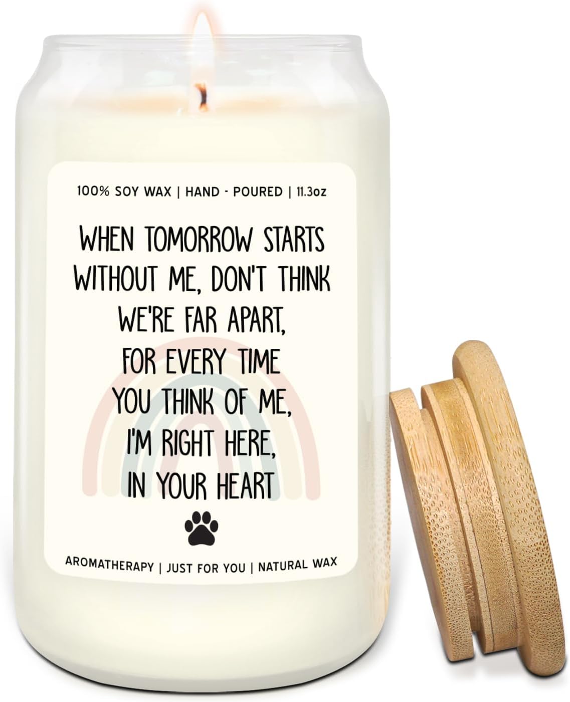 Pet Memorial Gifts for Dogs - Memorial Candle