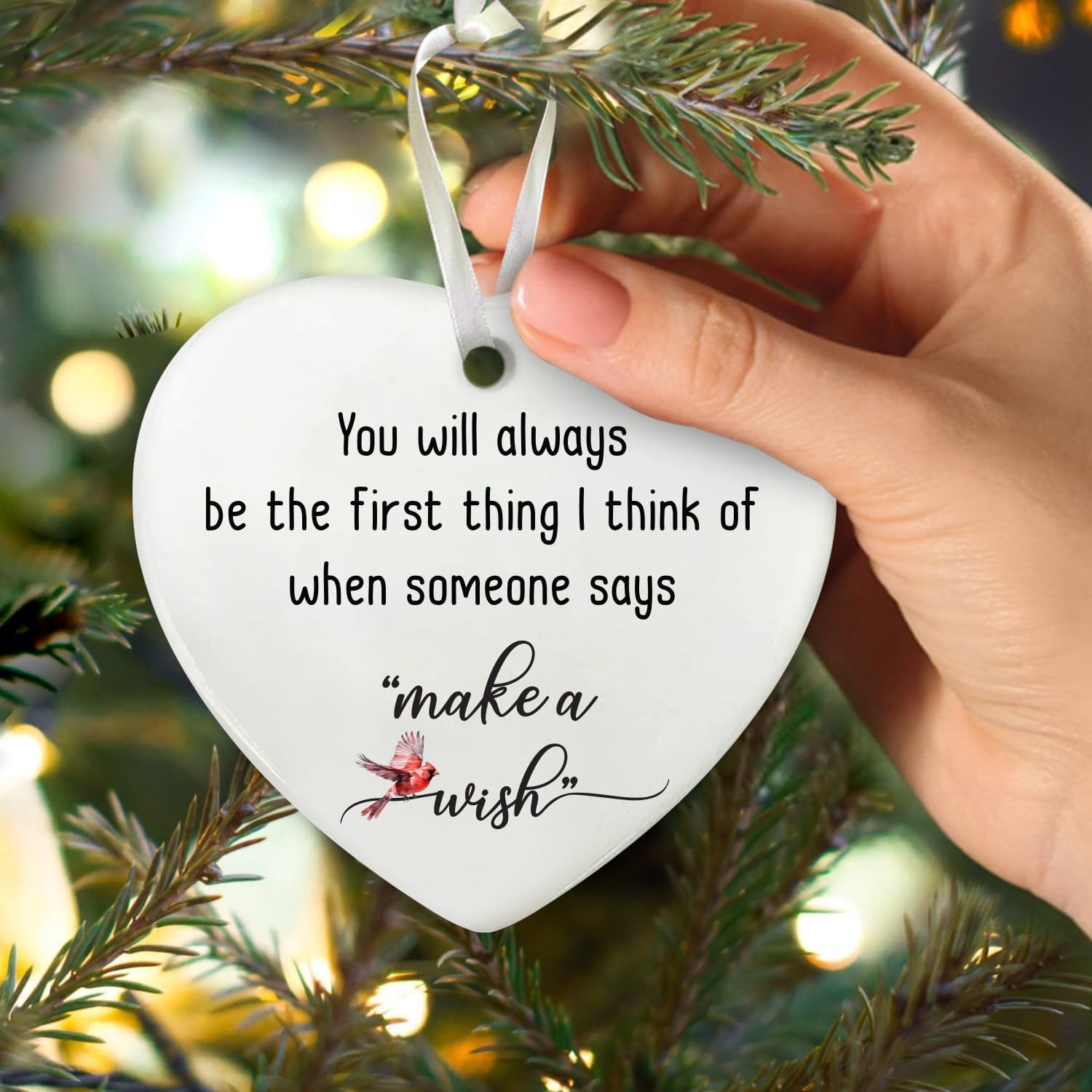 Make A Wish - Ceramic Ornament