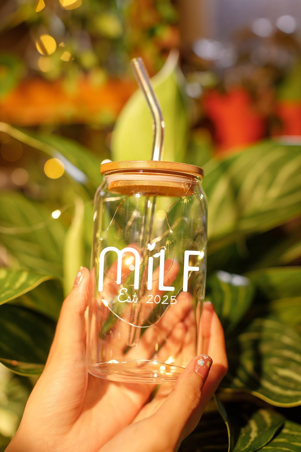 Milf Est 2025 - 16 Oz Coffee Glass