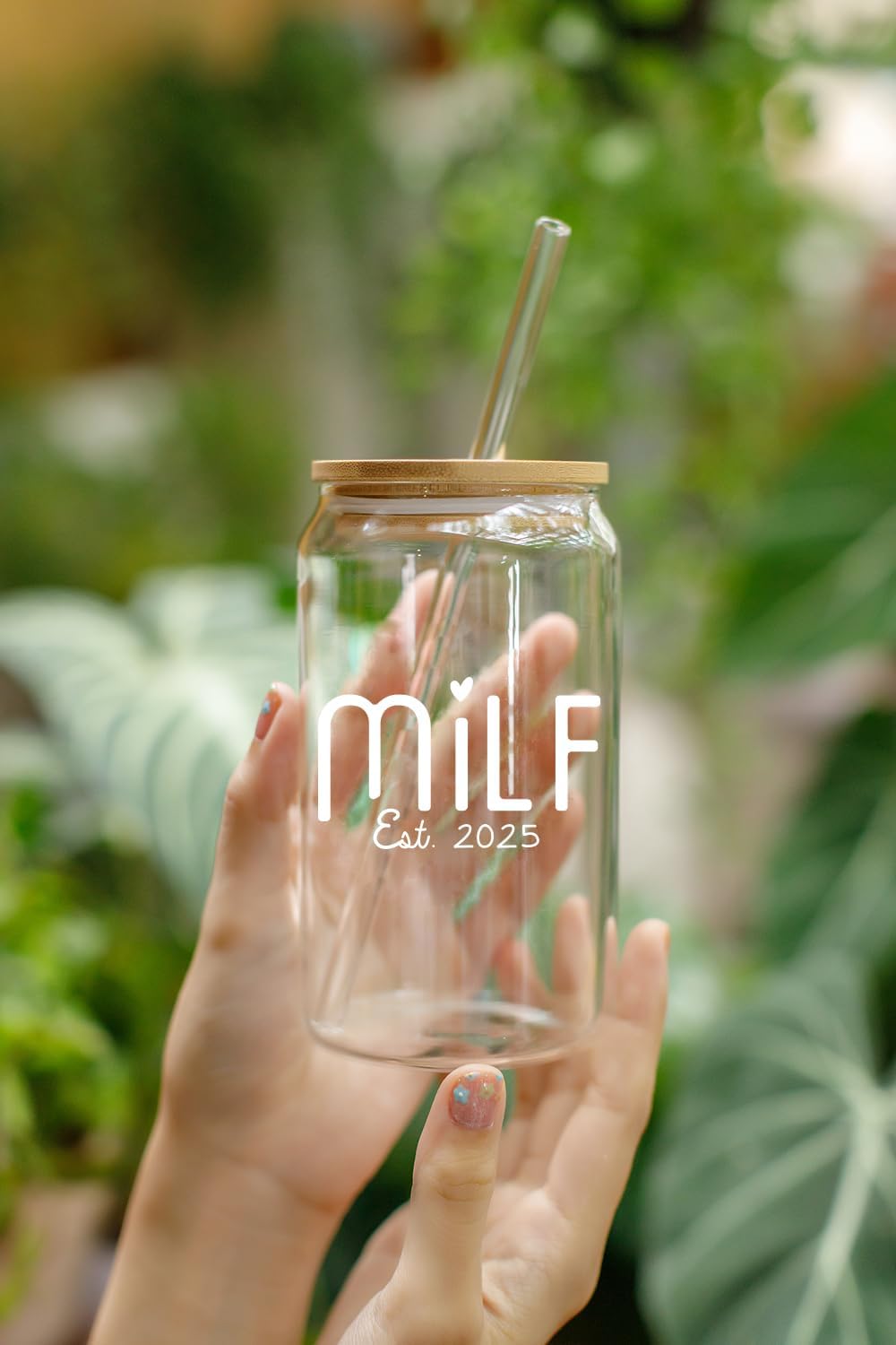 Milf Est 2025 - 16 Oz Coffee Glass