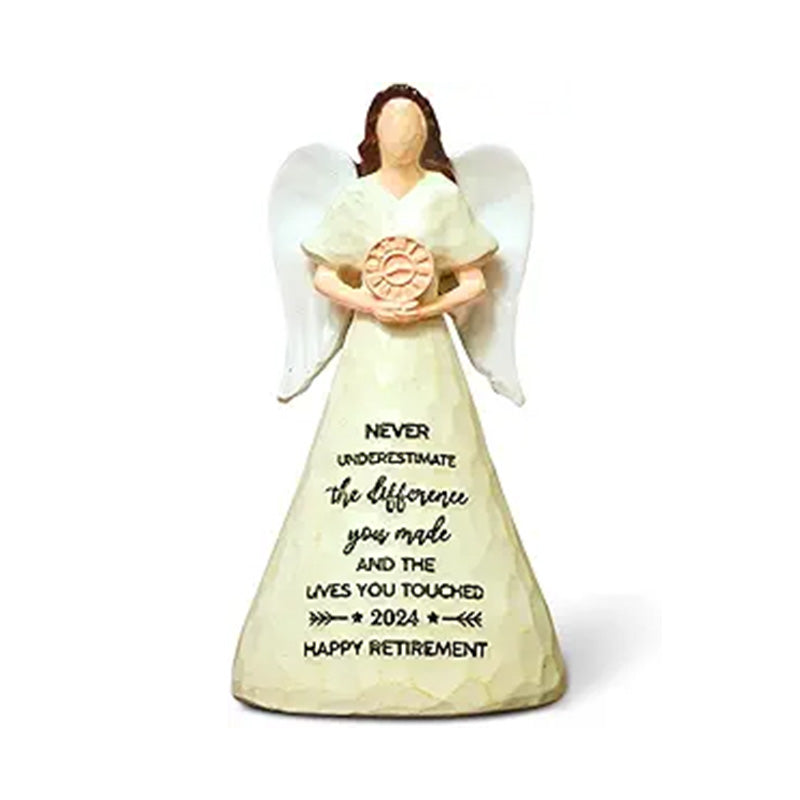 Angel Figurine 2024 - Goodbye Gifts for Coworkers, Teacher, Nurses