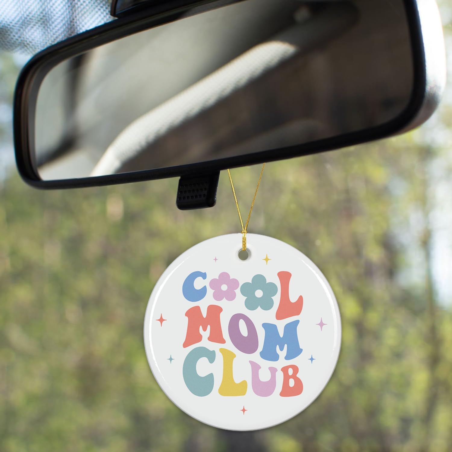 Cool Mom Club - Ceramic Christmas Ornament