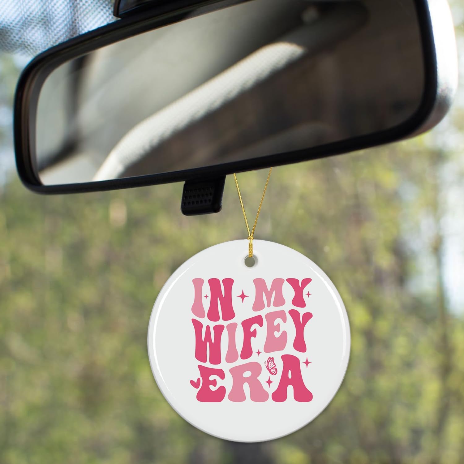 In My Wifey Era - Ceramic Christmas Ornament