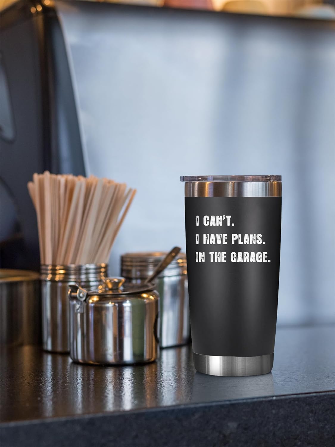 I Can’t I Have Plans In The Garage - 20 Oz Tumbler