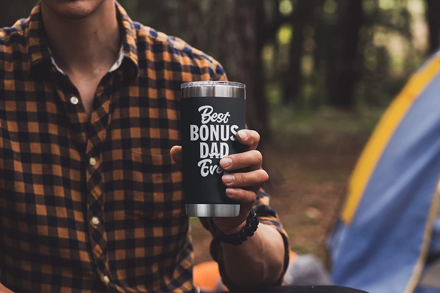 Best Bonus Dad Ever - 20 Oz Tumbler