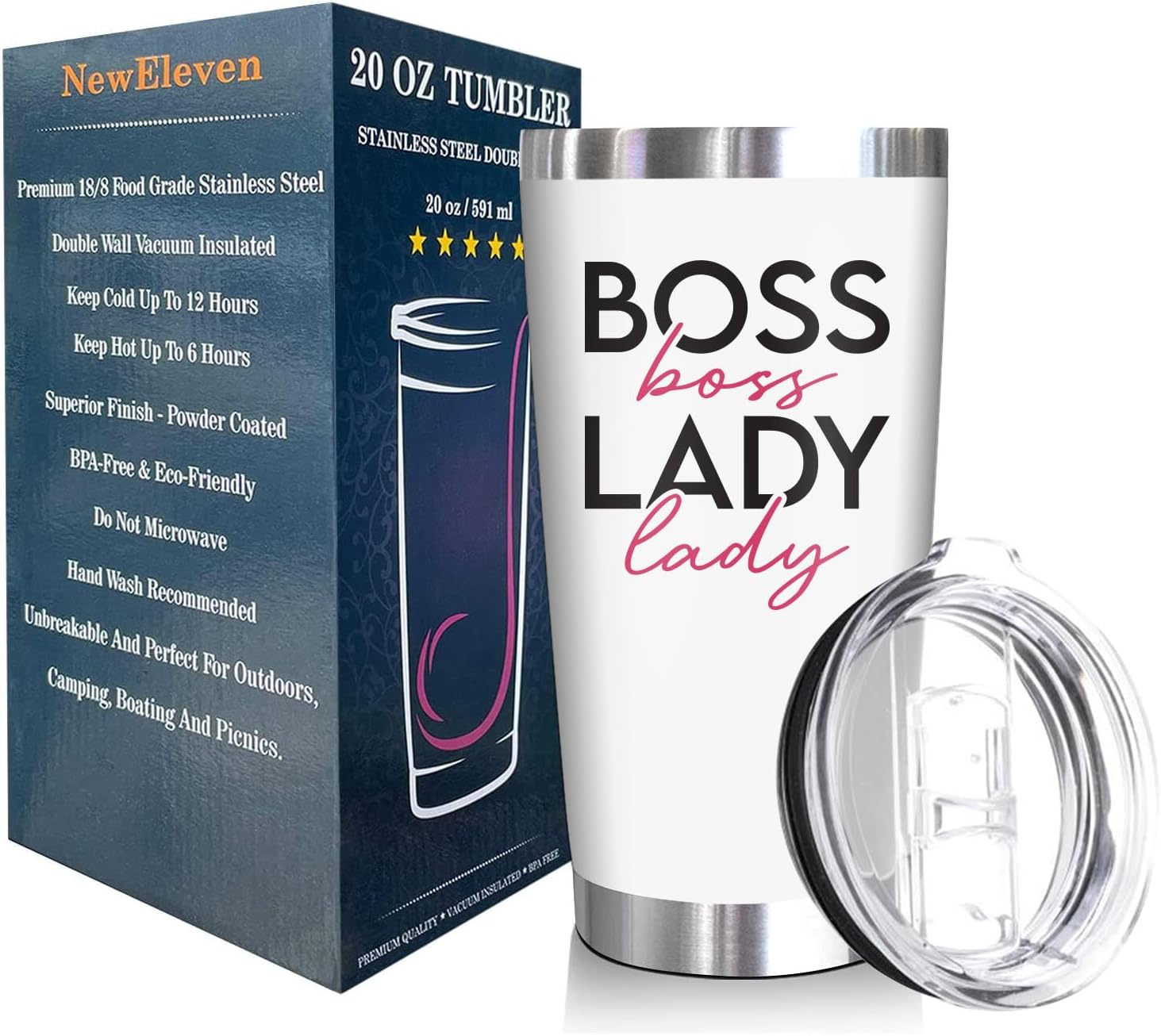 Boss Lady - Boss Nutri - 20 Oz Tumbler