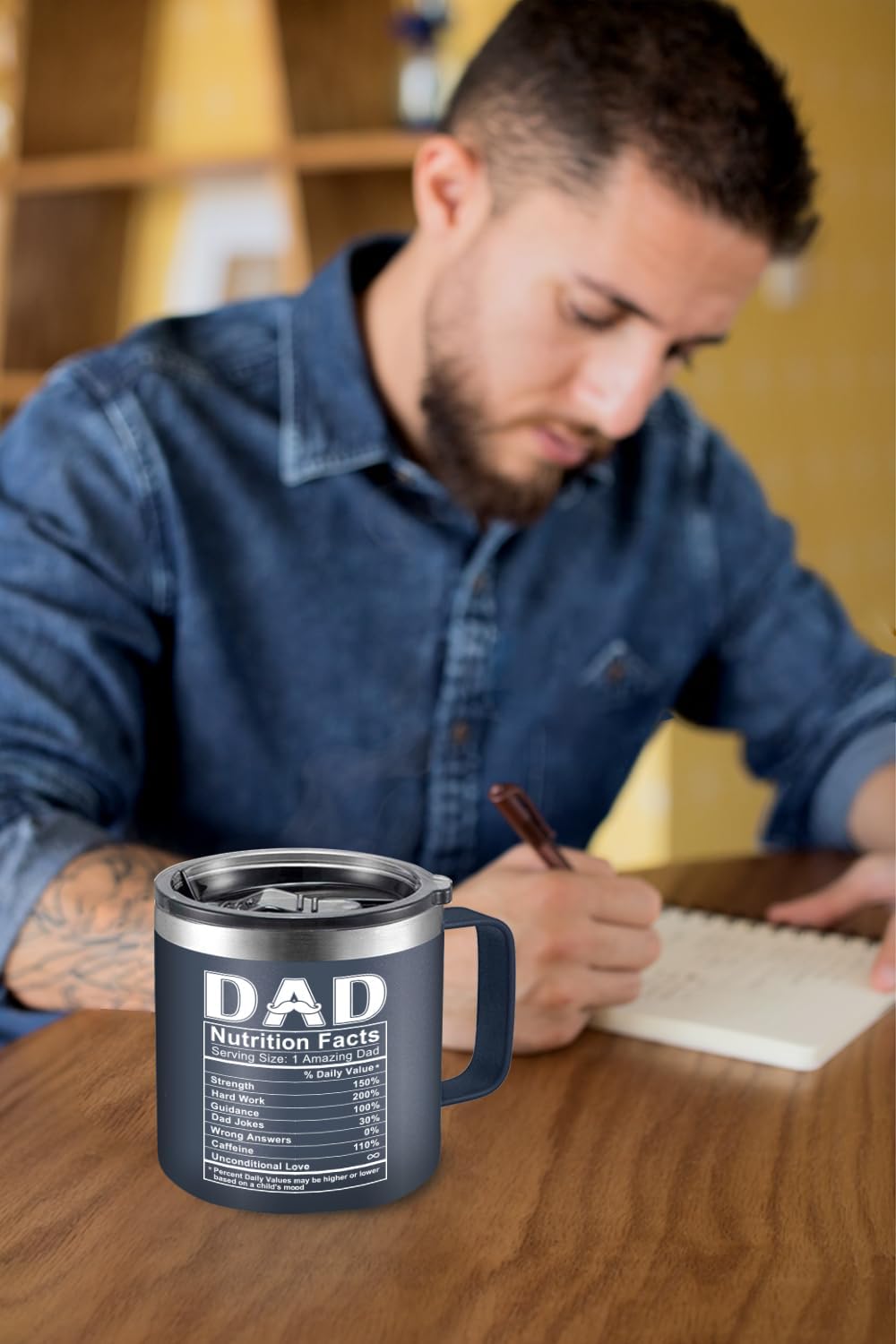 My Favorite Child - Dad Nutri Facts - 14 Oz Tumbler