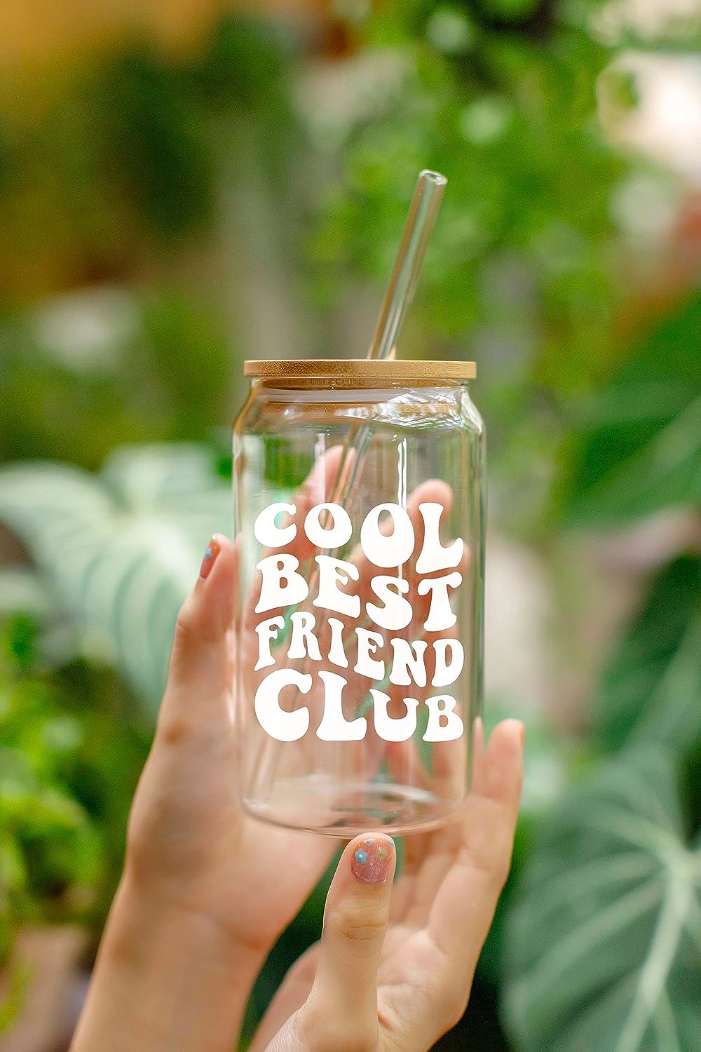 Cool Best Friend Club - 16 Oz Coffee Glass