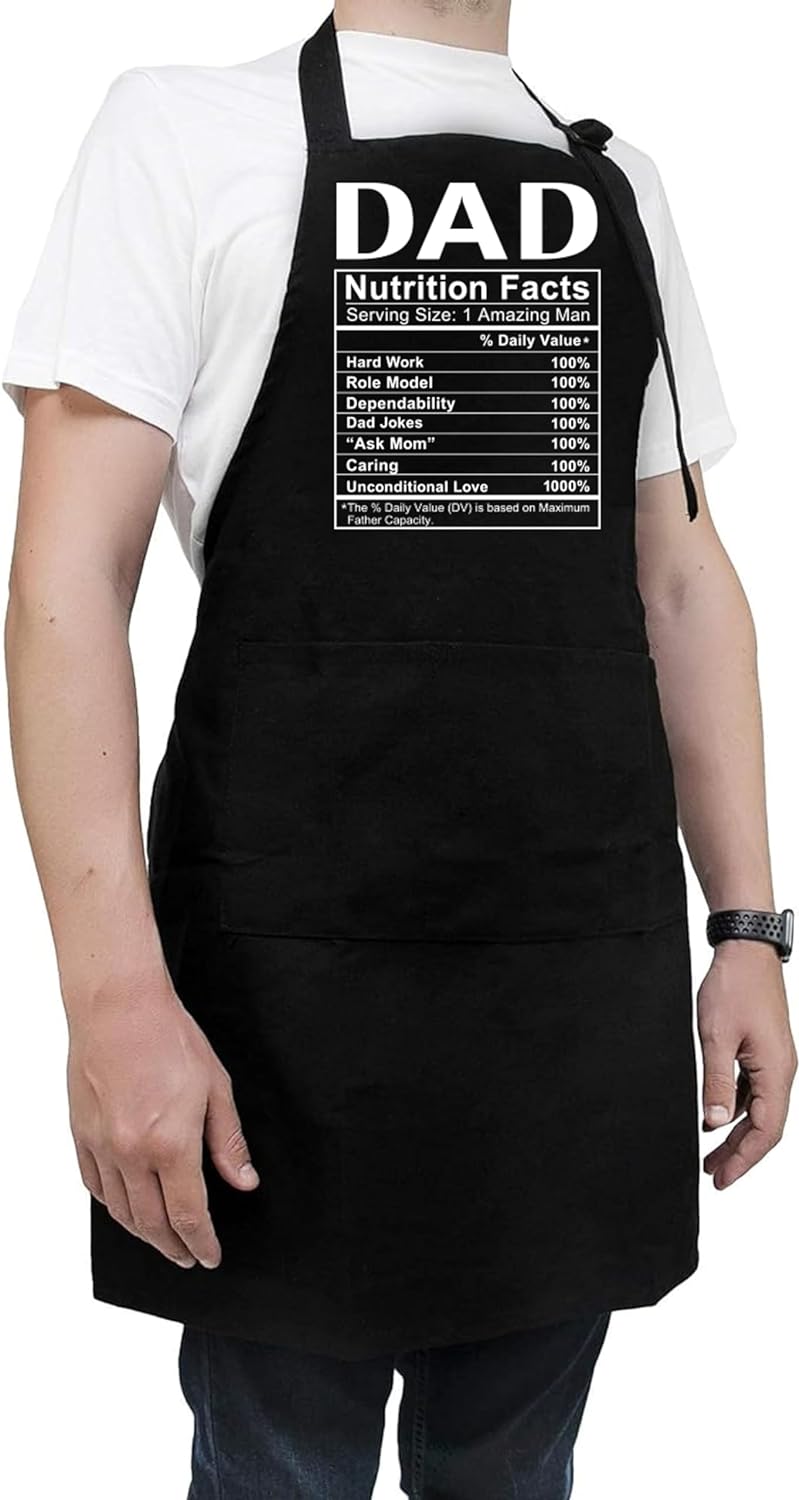 Dad Nutrition Facts - Apron