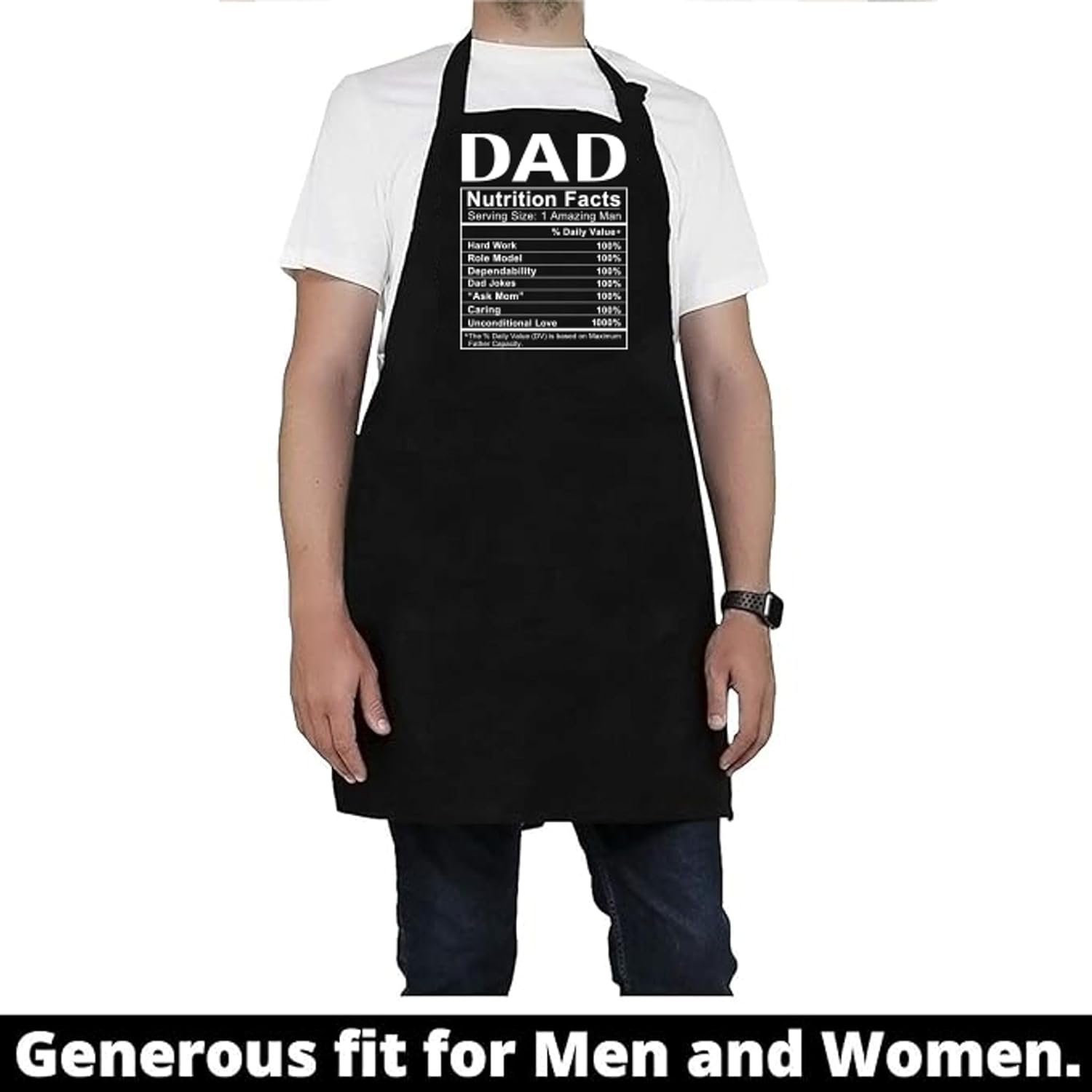 Dad Nutrition Facts - Apron