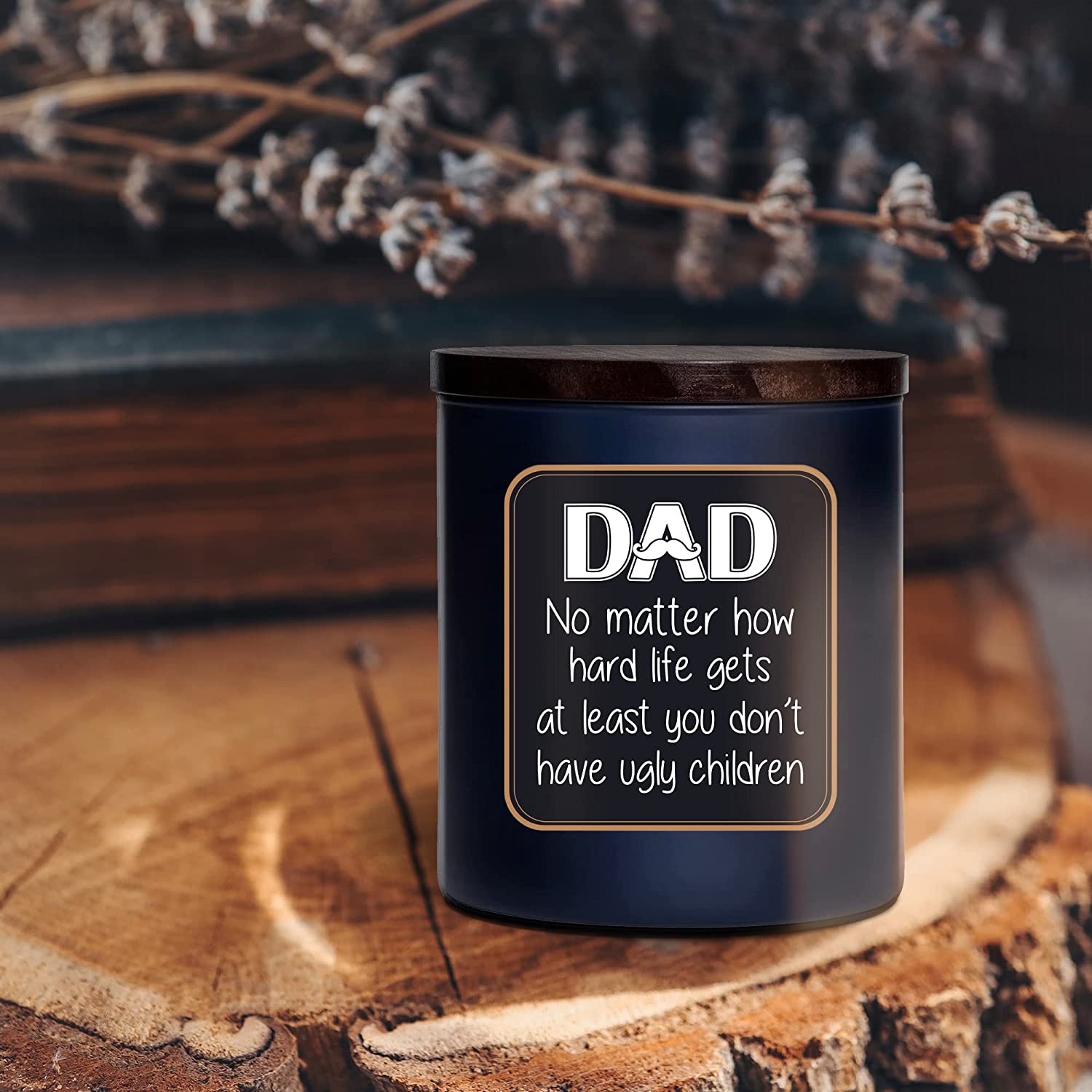 Dad Ugly Children - Lavender Candle 8 Oz