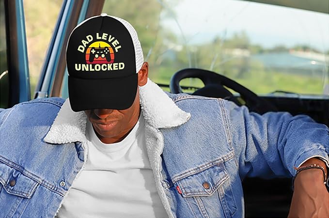 Dad Level Unlock - Trucker Hat