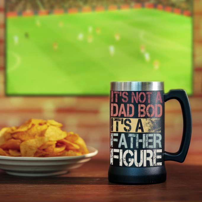 It's Not A Dad Bod It's A Father - 24 Oz Beer Mug