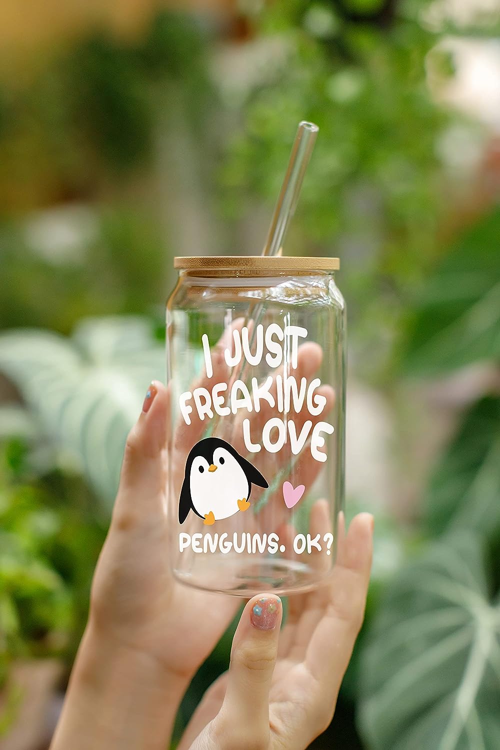 Penguin Lovers Cute Cartoon Clipart Character Gift' Sticker | Spreadshirt