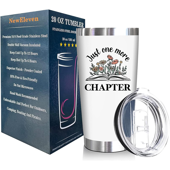 Just One More Chapter - 20 Oz Tumbler