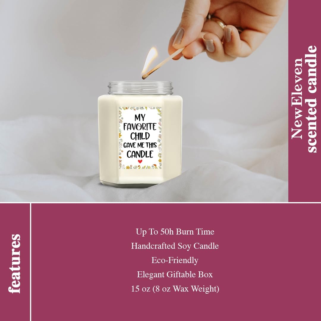 Mom’s Last Nerve + My Favorite Child - Lavender Candle 8 Oz