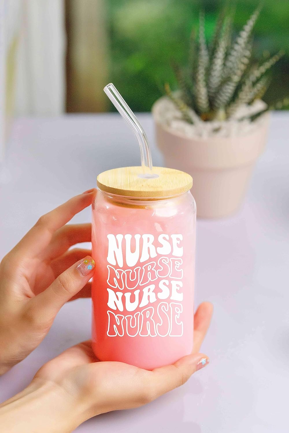 Nurse Nurse Nurse - 16 Oz Coffee Glass