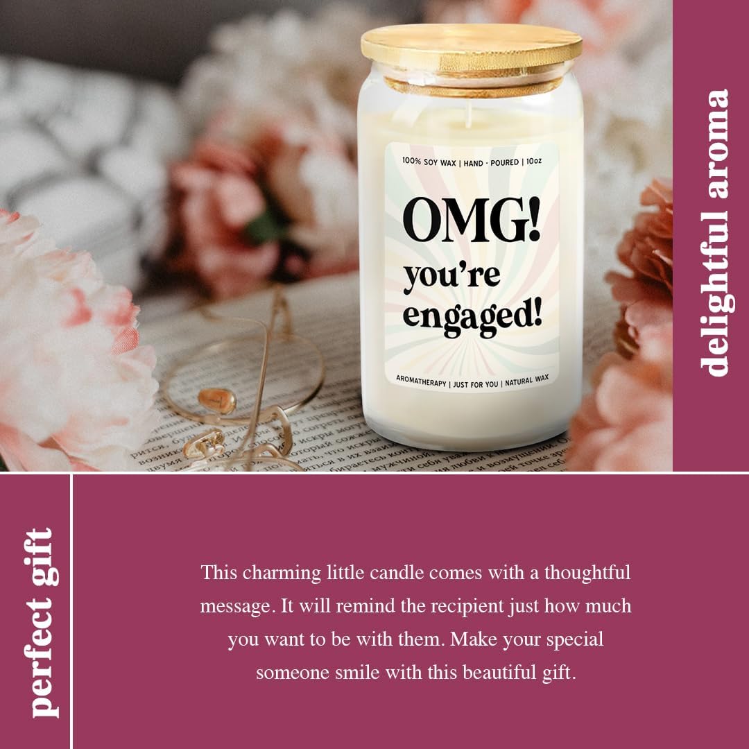 OMG! You're Engaged! - 10 Oz Candle