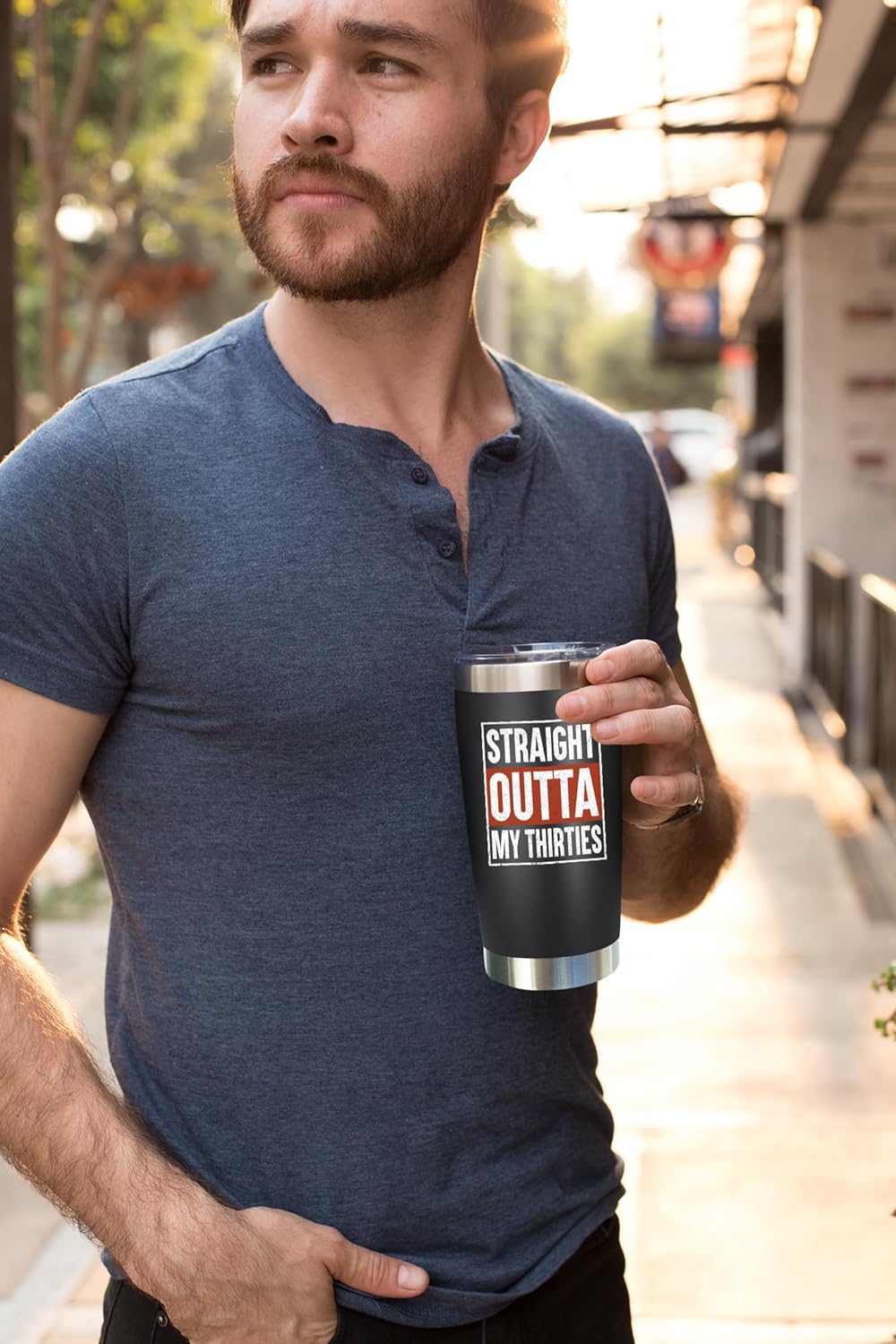 Straight Outta My Thirties - 20 Oz Tumbler