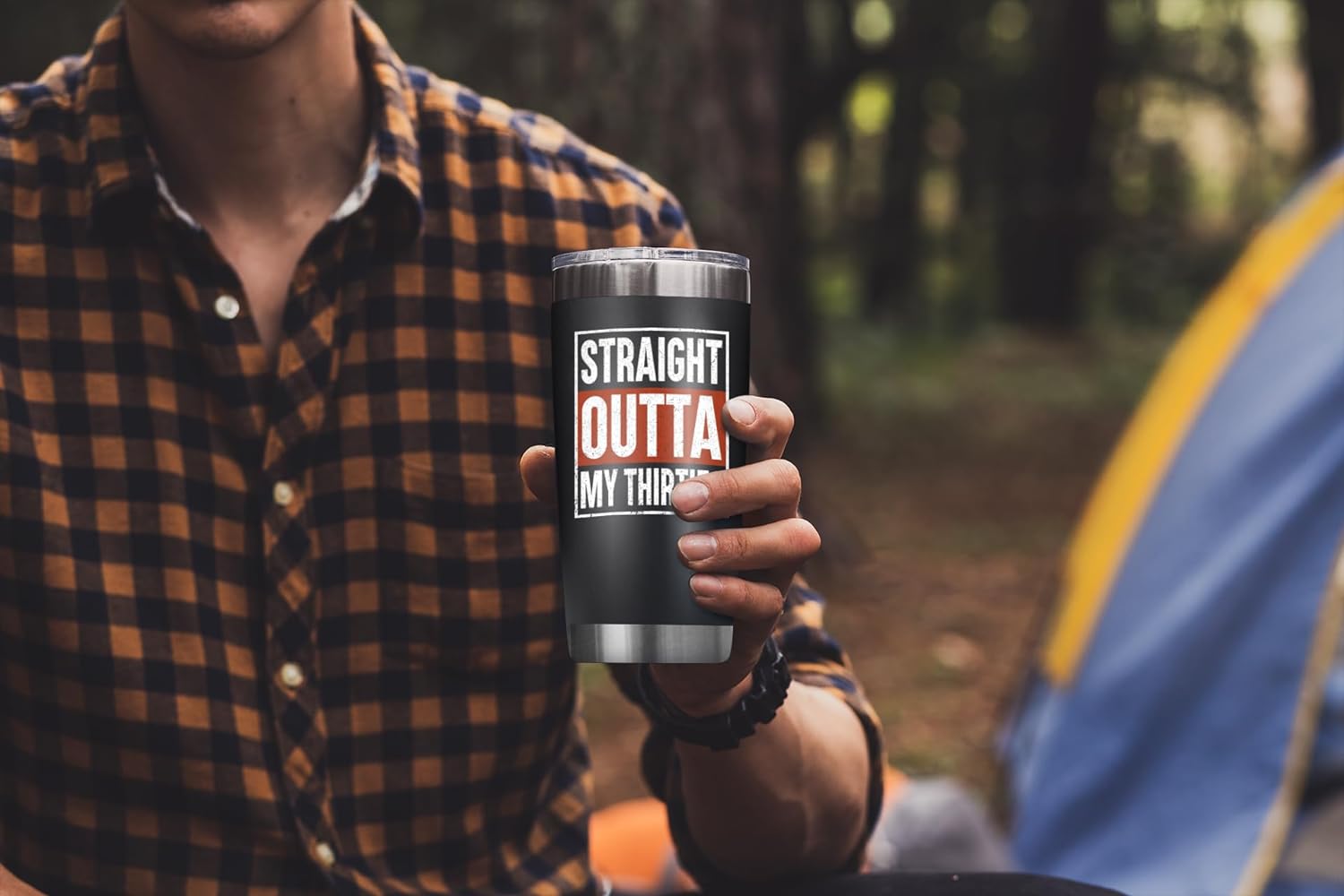 Straight Outta My Thirties - 20 Oz Tumbler