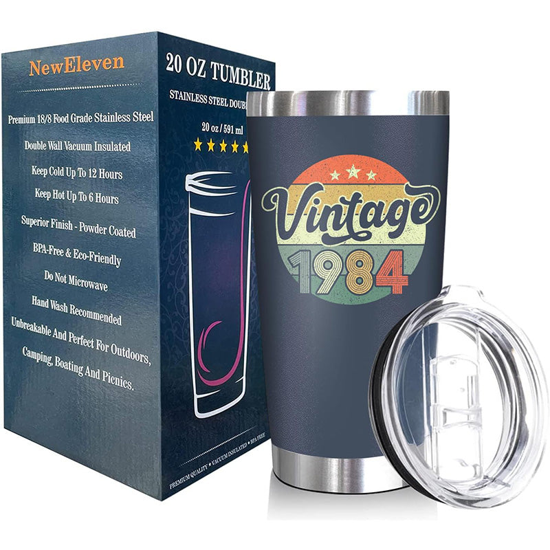 Vintage 1984 + Weird Being The Same Age As Old People - 20 Oz Tumbler