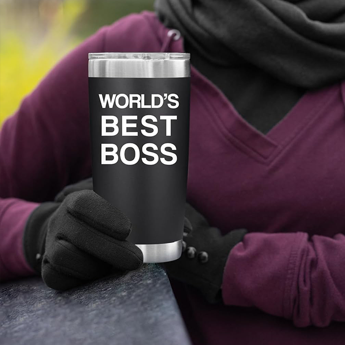 World’s Best Boss - Boss Nutri - 20 Oz Tumbler