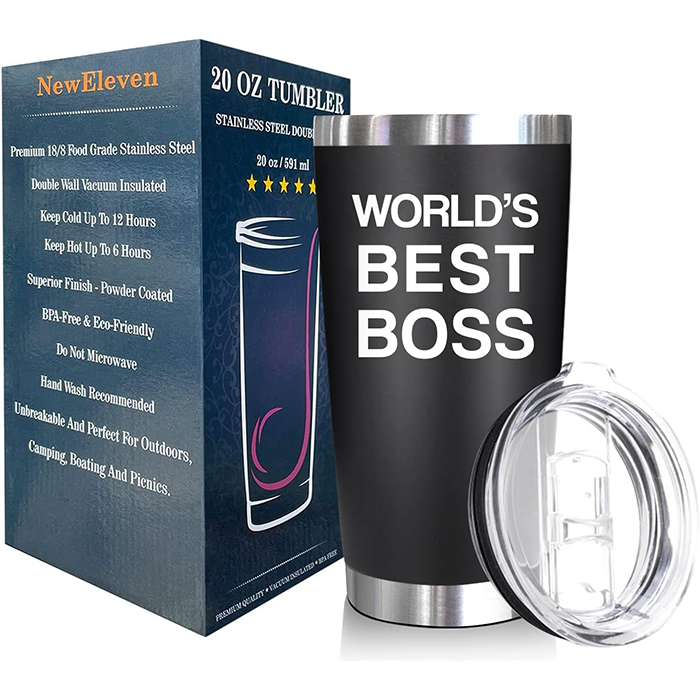 World’s Best Boss - Boss Nutri - 20 Oz Tumbler