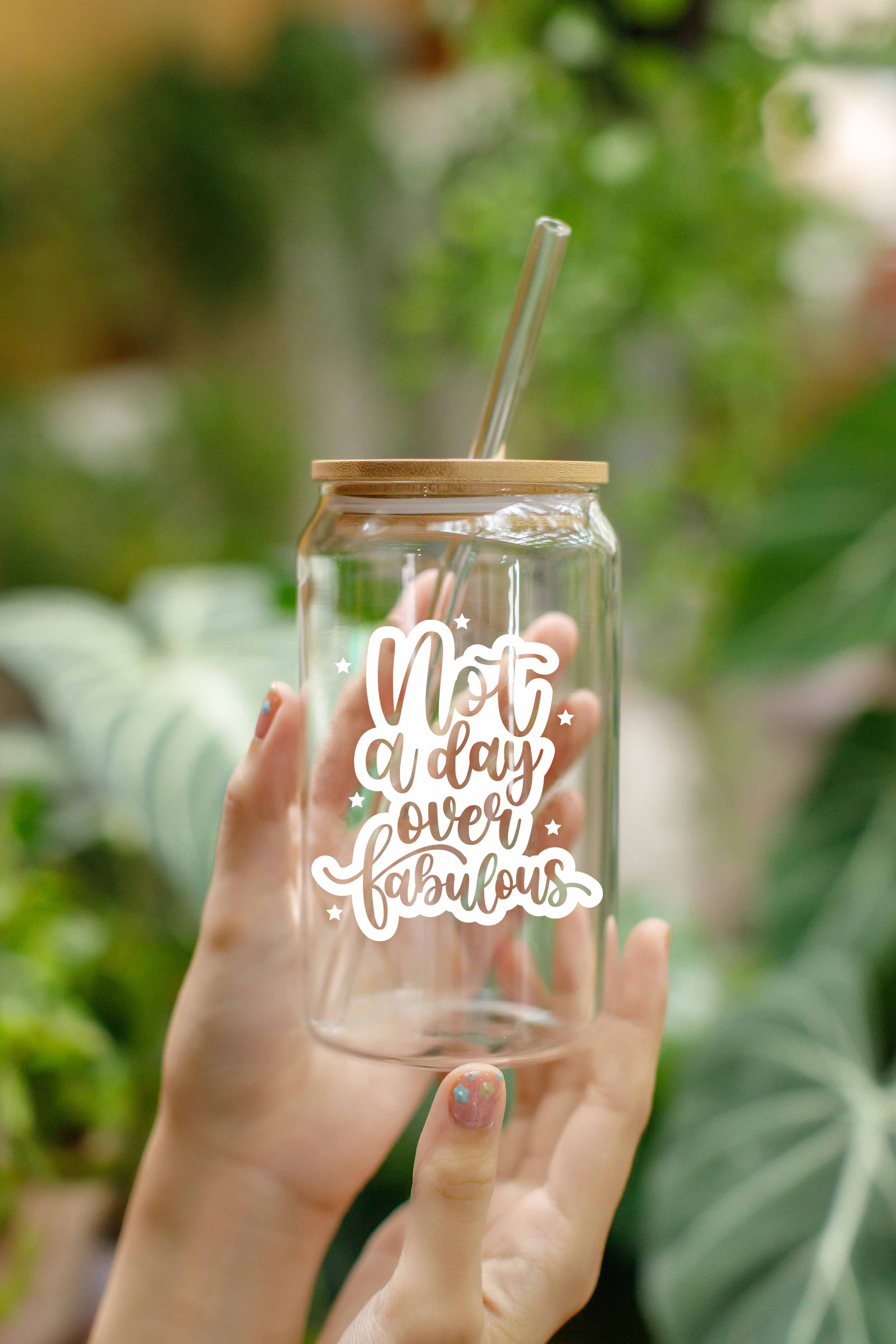 Not A Day Over Fabulous - 16 Oz Coffee Glass